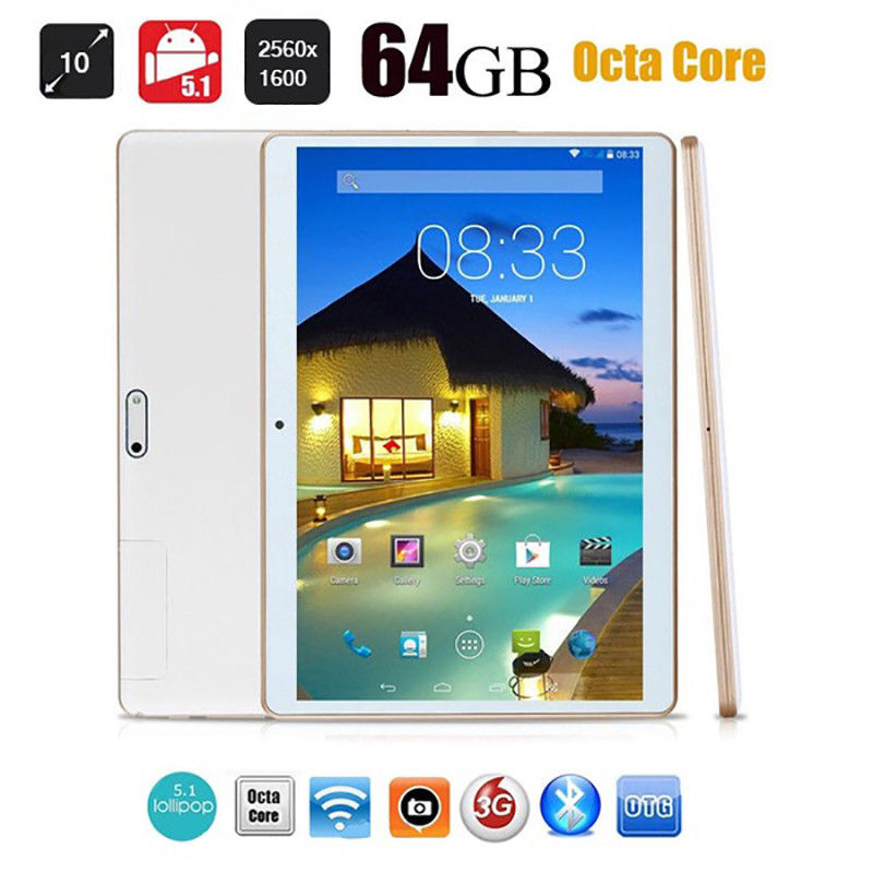 Tablet telefon MEDIATEK 10" 4/64GB 8x2,0GHz 