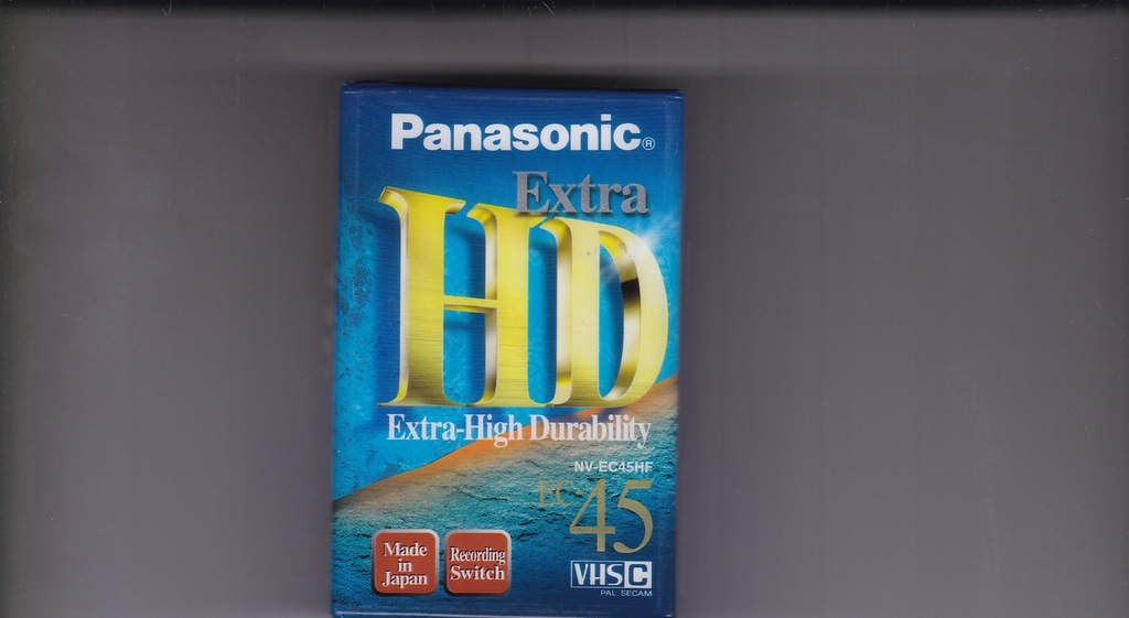 Panasonic EC 45 - VHS-C Cassette EXTRA HD / JAPAN