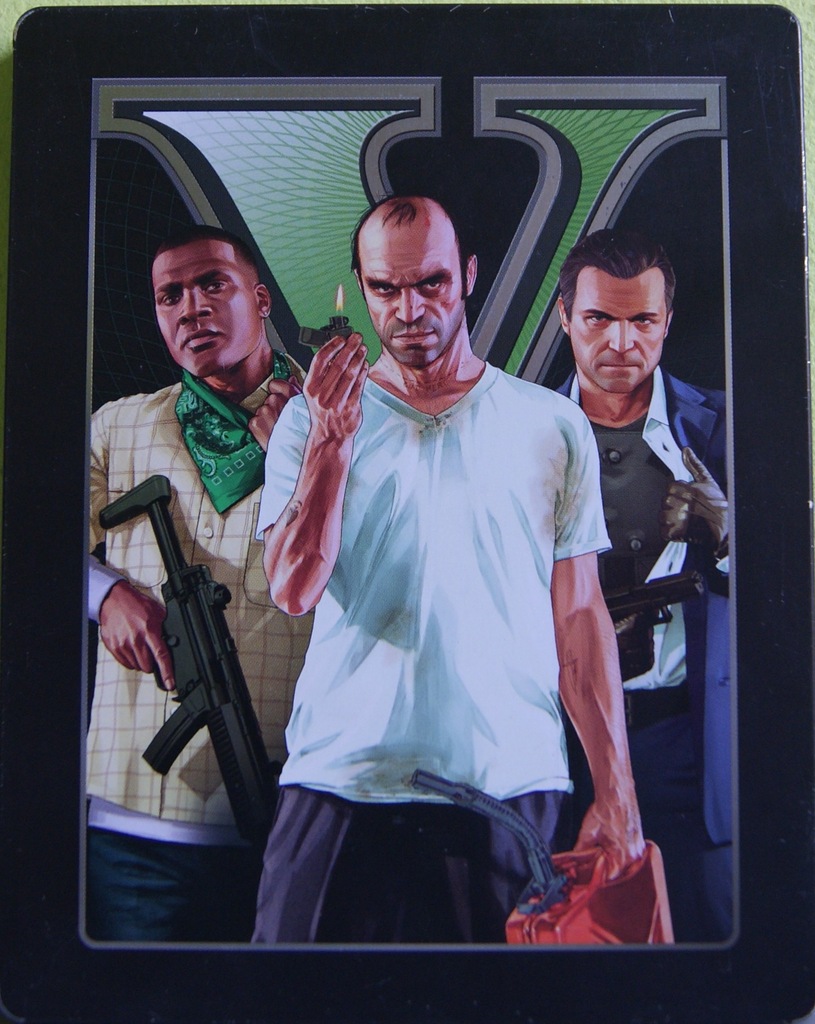 GTA V PL Metal Box - Playstation 3 - Rybnik