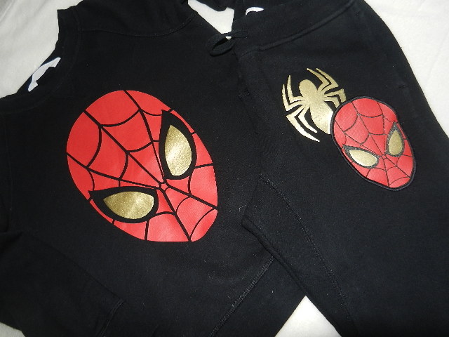 H&M SPIDER-MAN DRES KOMPLET H&M 128