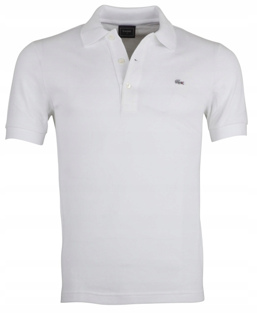Koszulka Polo Lacoste Slim Fit PH4014 Biała M/L