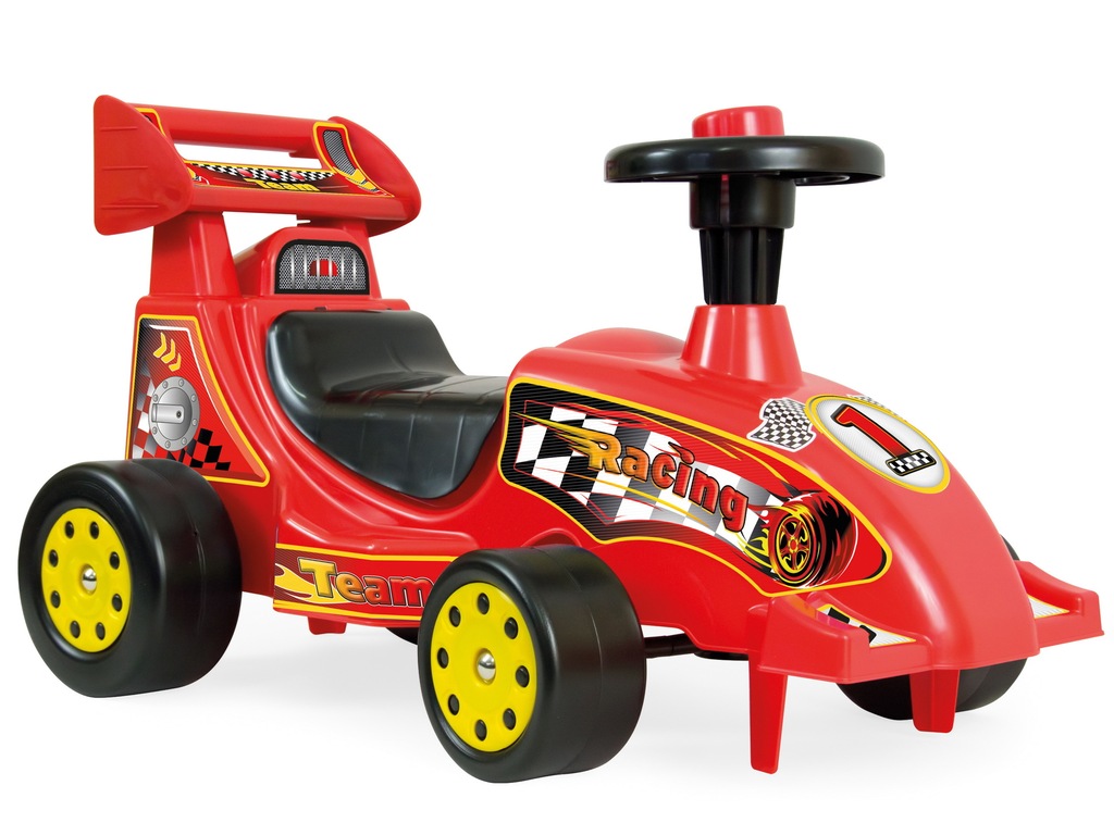 Mochtoys BOLID JEŹDZIK 4 kołowy FORMUŁA 1 PCHACZ