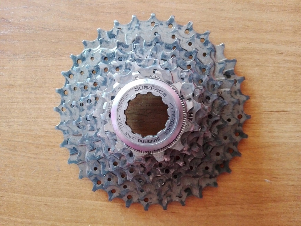kaseta SHIMANO XTR szara eminencja tytan 8rz M950