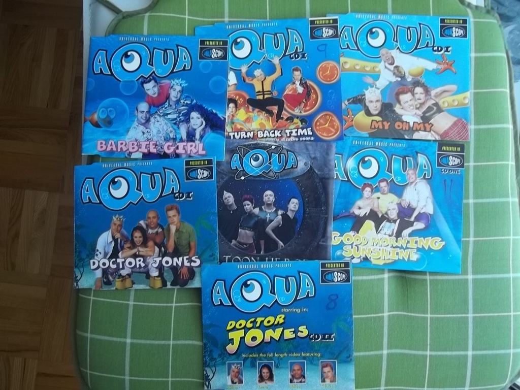 Aqua 7 maxi CD wyprzedaż