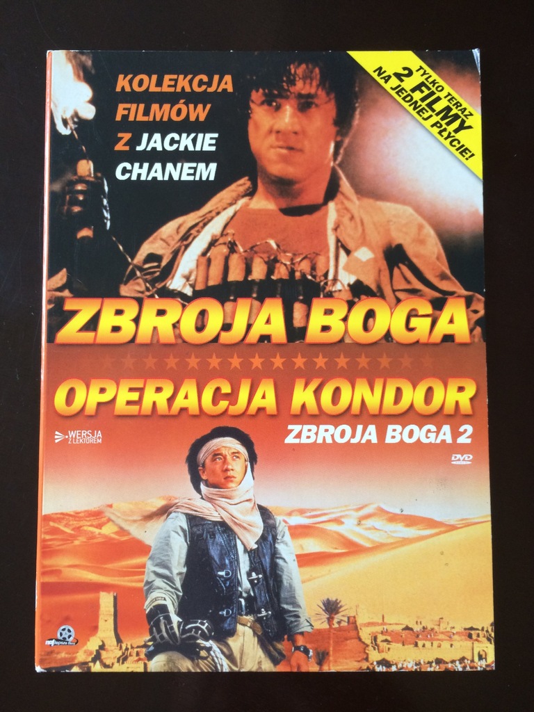 Zbroja Boga 1,2 - filmy DVD Lektor, napisy PL