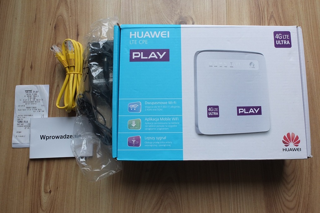 Router LTE 5G Huawei E5186 z salonu PLAY