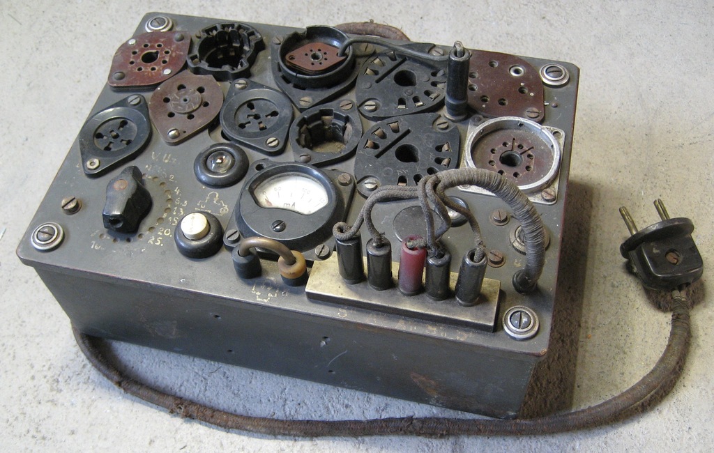 Miernik, tester lamp elektronowych
