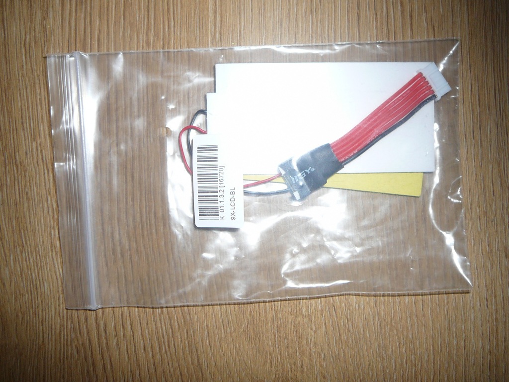 Podświetlenie LCD aparatury Turnigy 9X NIEBIESKI