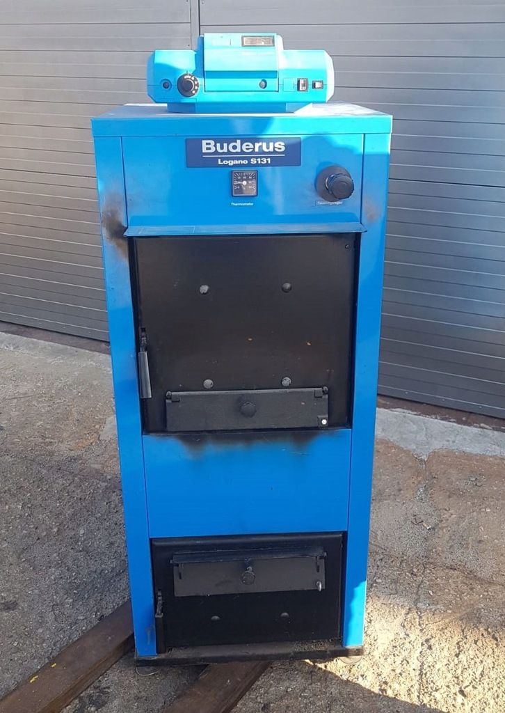 Piec Buderus Logano S131 używany kocioł grzewczy
