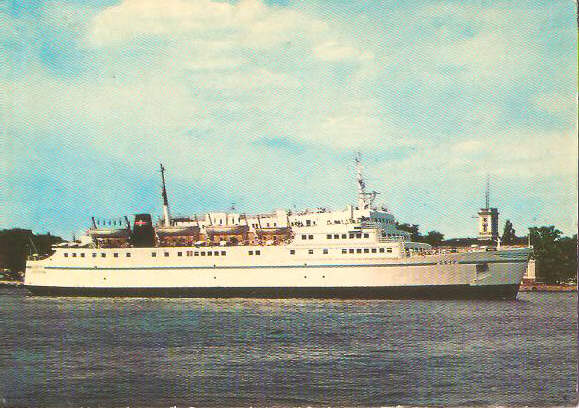 ŚWINOUJŚCIE --- PROM - GRYF --- REJS --- 1969