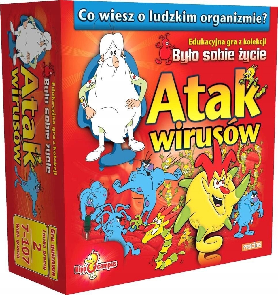 Gra Planszowa Bylo Sobie Zycie Atak Wirusow Hipp 7348994709 Oficjalne Archiwum Allegro