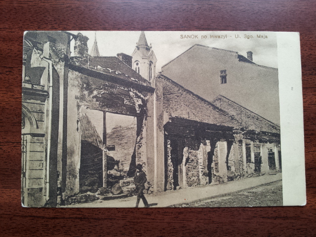 SANOK ULICA 3 MAJA PRZEDWOJENNA [19550]