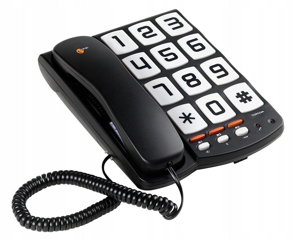 Topcom Sologic T101 TS-6650 Telefon Stacjonarny