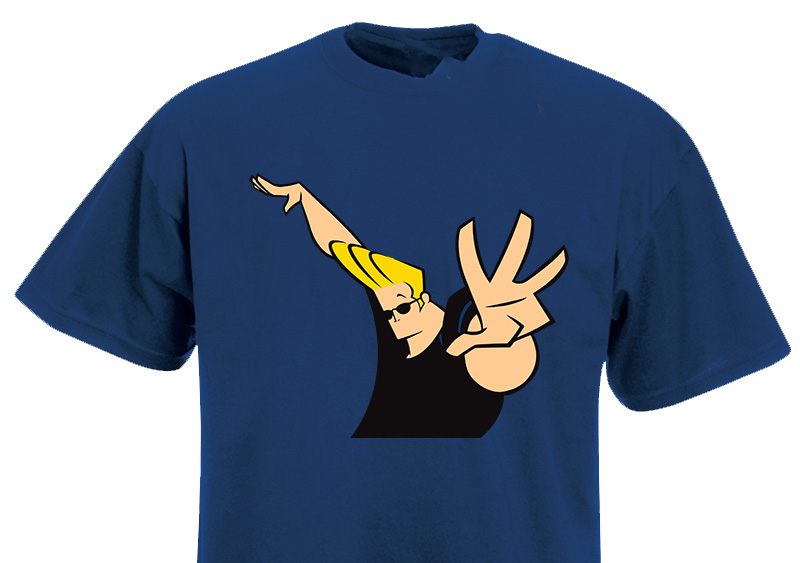 JOHNNY BRAVO Brawo Dżony  18 wz   S - 3XL męska