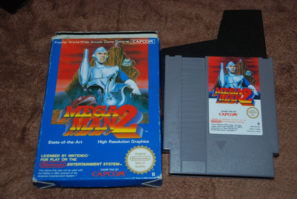 Mega Man 2   NES w pudełku
