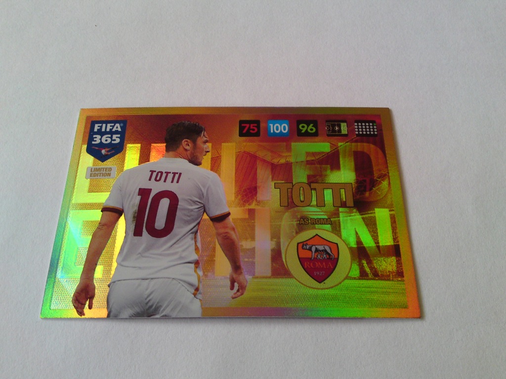 Fifa 365 2017 Karta Totti Limited Edition 6735313482 Oficjalne Archiwum Allegro