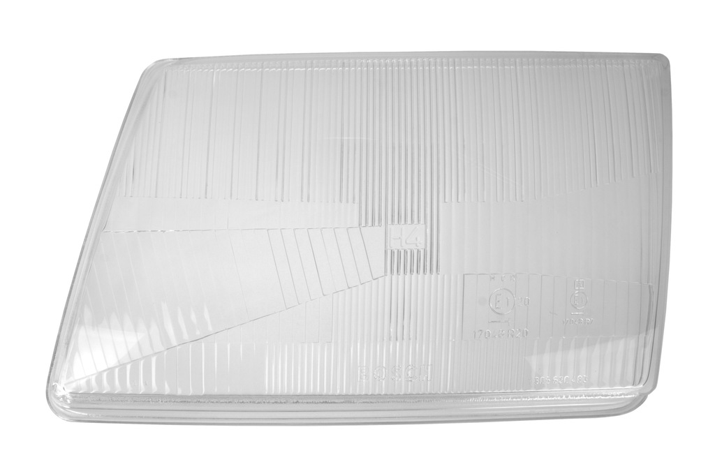 Oryginalne szkło reflektora Mercedes W126 SEC Lewe