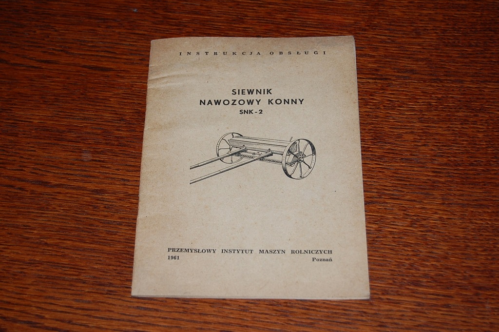 INSTRUKCJA OBSŁUGI KATALOG SIEWNIK KONNY SNK-2
