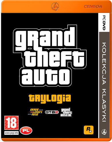 Grand Theft Auto 1 2 3 - Trylogia GTA - PL - NOWA
