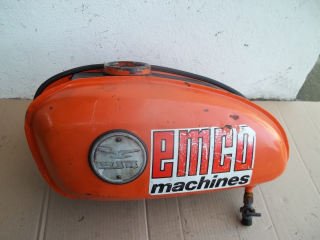 Zbiornik paliwa bak WSK LELEK SPORT BĄK DUDEK GIL 7379401884