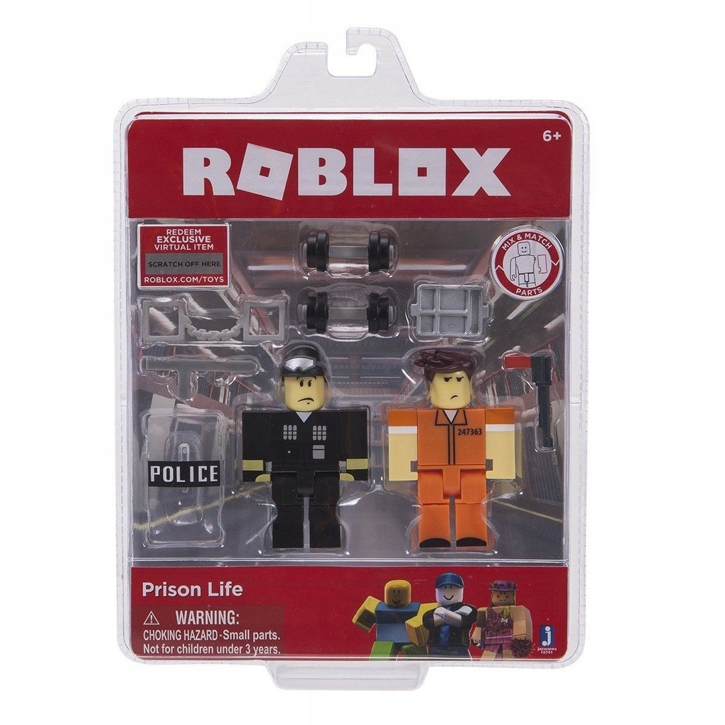 ORYGINAŁ Roblox Figurki Prison Life i akcesoria