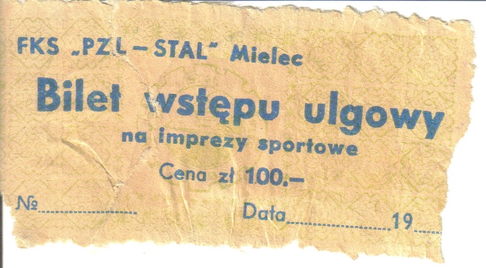 Bilet Stal Mielec