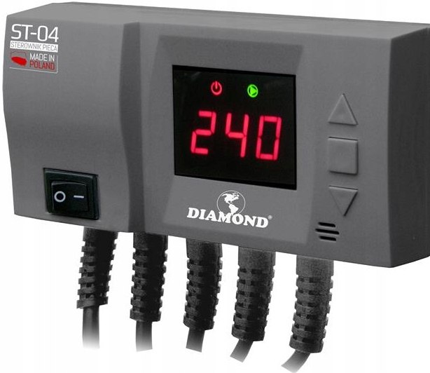 Sterownik pompy C.O. wentylatora ST-04 LED 0865