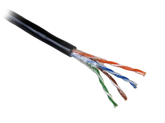 Kabel sieciowy SEVEN UTP cat.5 Solid Outodoor/Gel