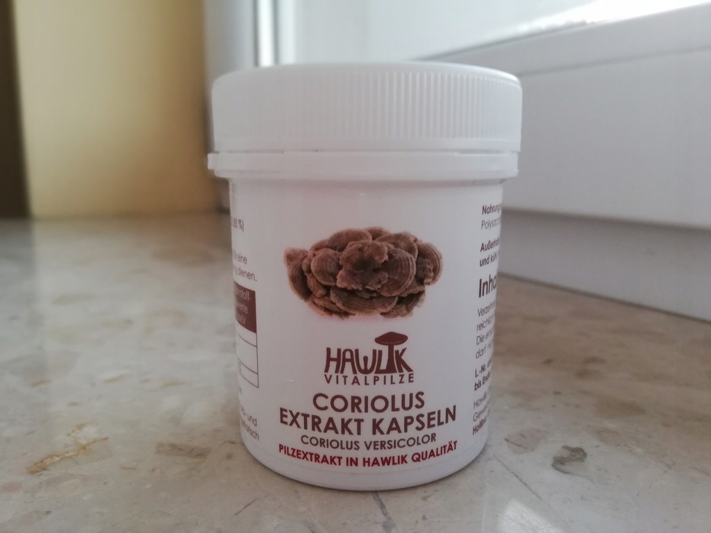 Hawlik Ekstrakt Coriolus w kapsułkach