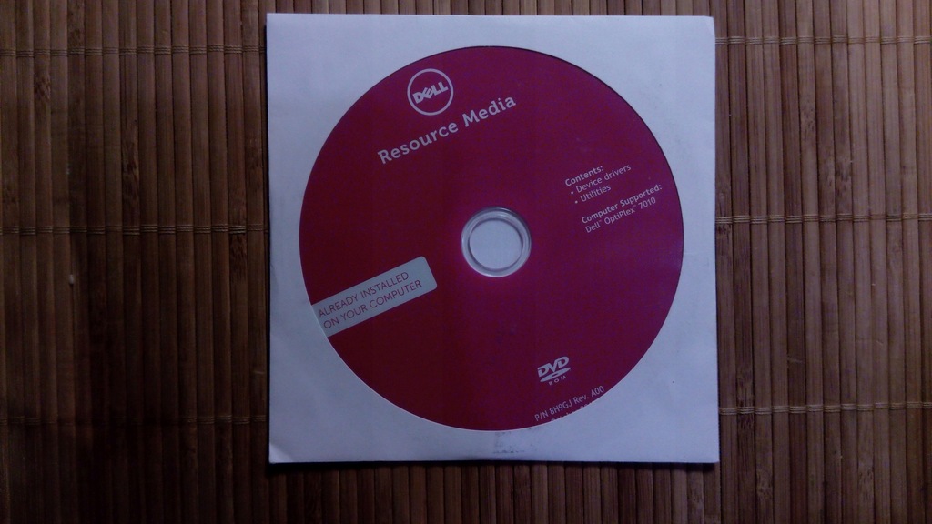 Resource Media Dell 7010 sterowniki