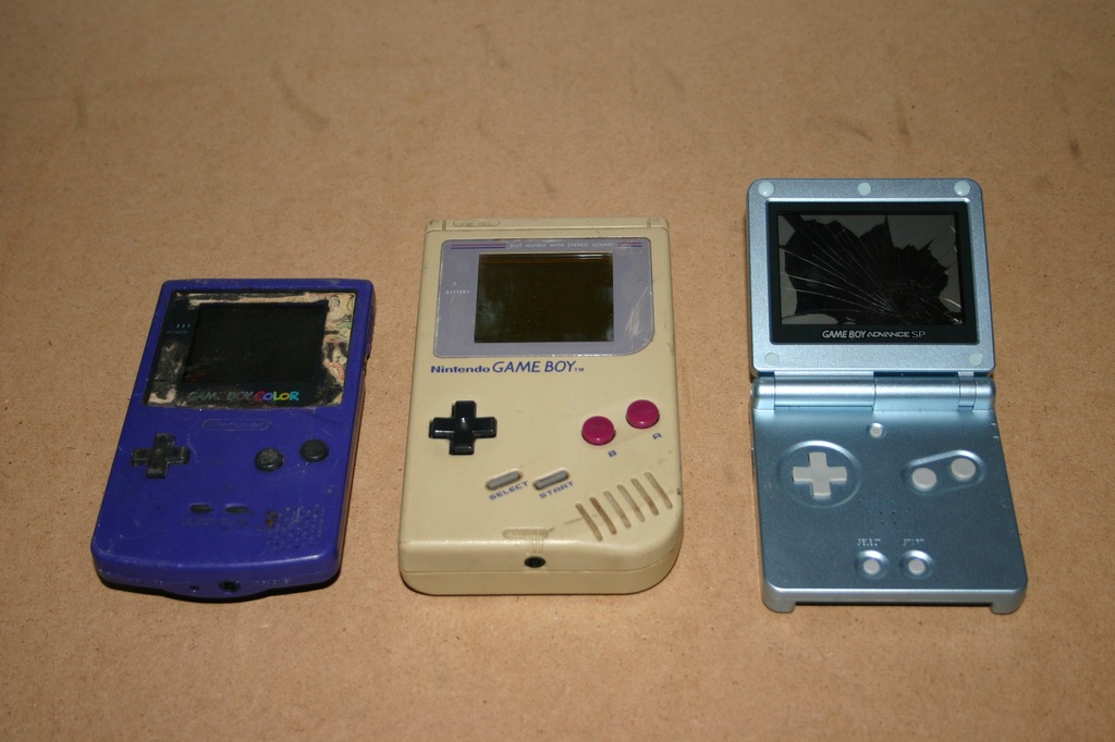 Game BOY Advance Sp, Classic , Color USZKODZONE