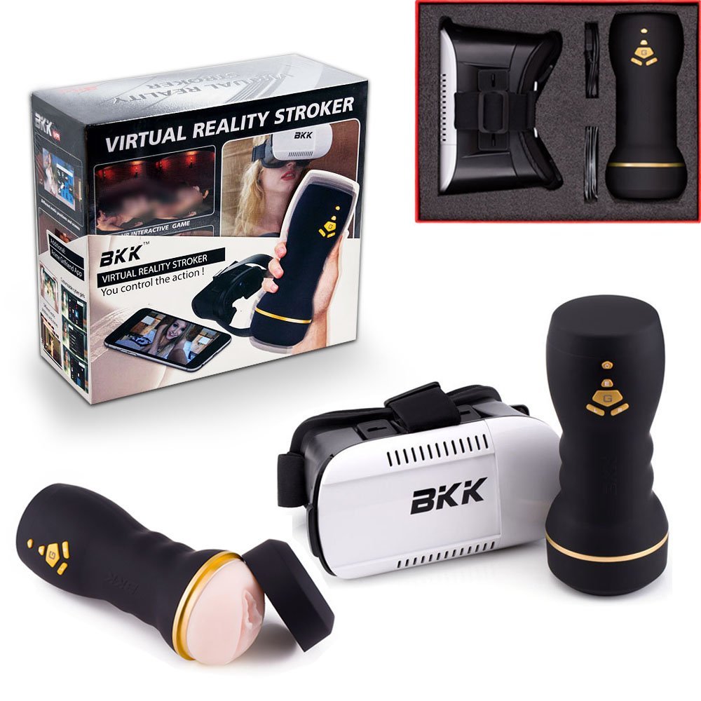 VIRTUAL REALITY STROKER BKK + GLASS VR cyber sex !