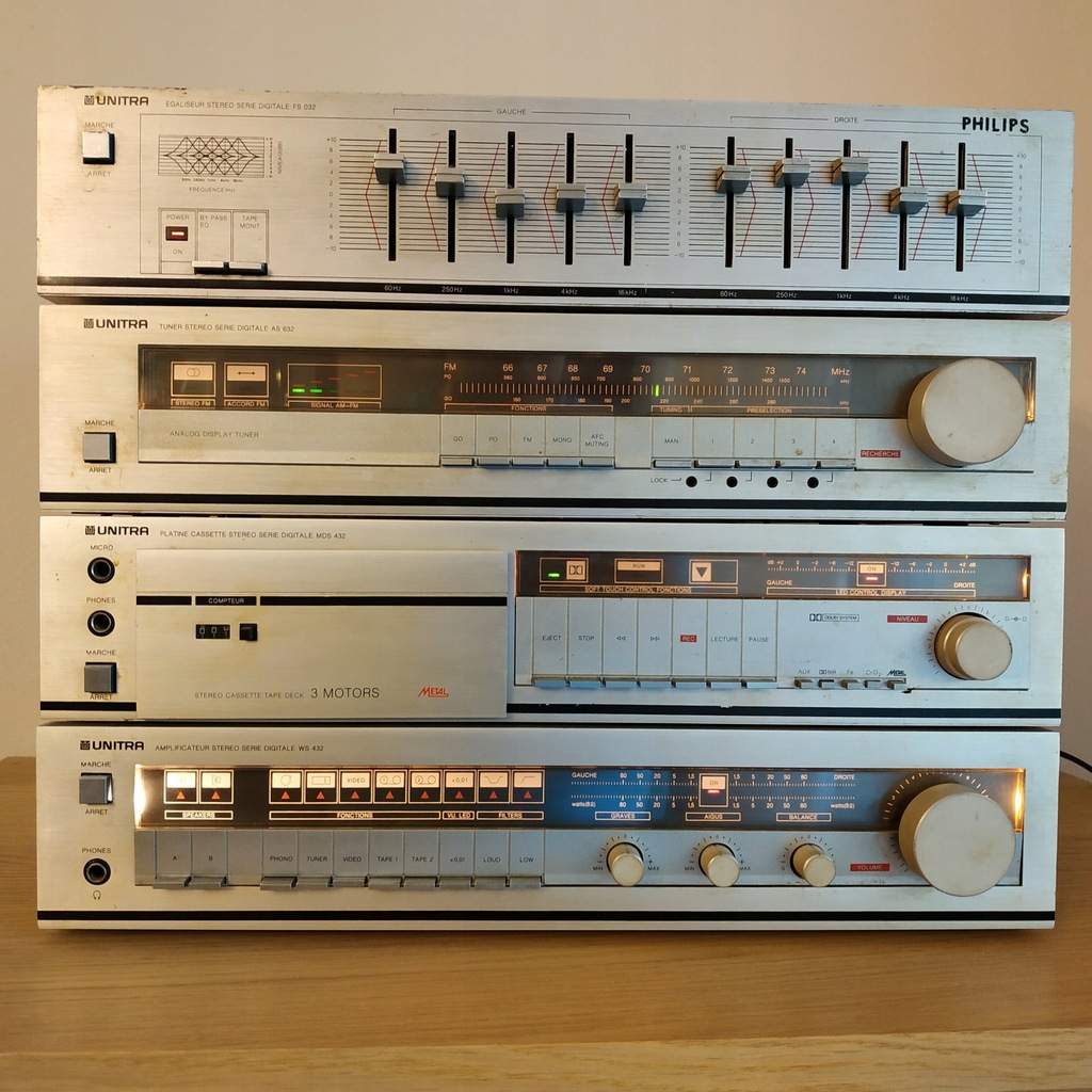 Unitra Diora SSL 032 Wieża 432 Szuflada