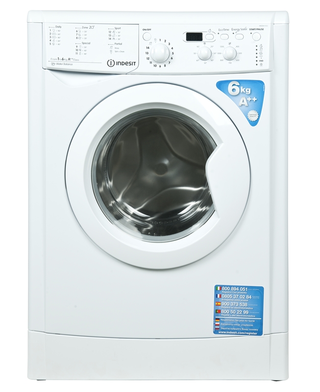 Pralka automatyczna INDESIT IWSD 61252 C ECO EU