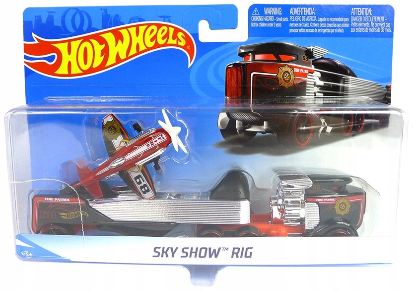 hot wheels sky show rig