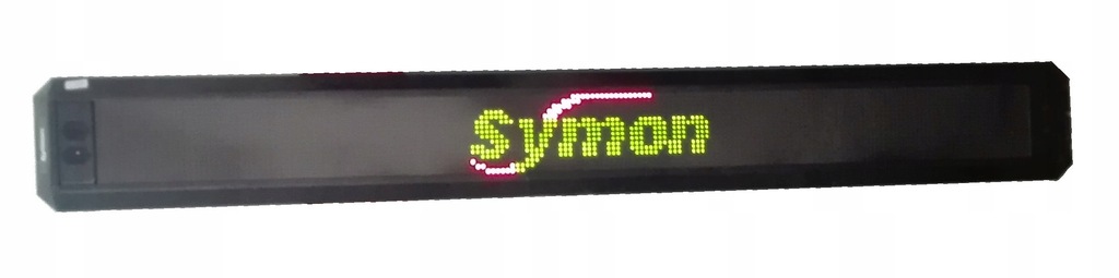 Wyświetlacz LED Symon NL 16x128 reklama świetlna