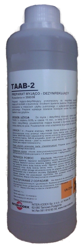 TAAB 2 PREPARAT MYJĄCO-DEZYNFEKUJĄCY