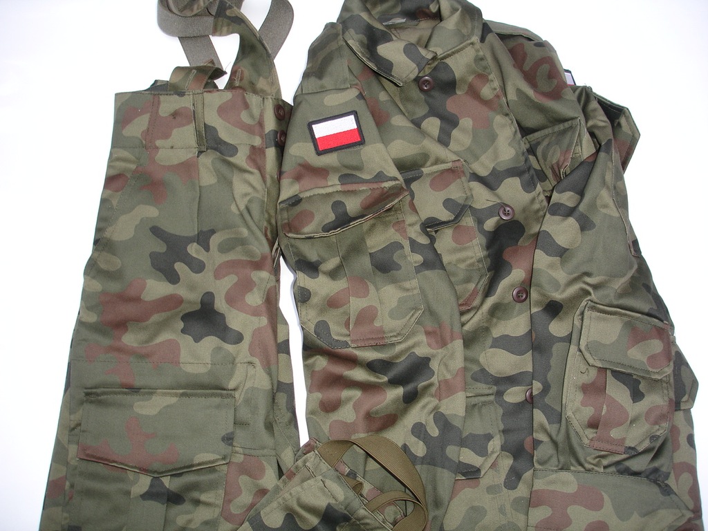 wojskowy MUNDUR POLOWY wz.93 duży rozm.132/184/126