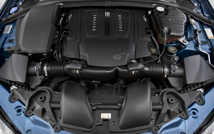 SILNIK JAGUAR XFR XKR XJR F-TYPE 5.0 SUPERCHARGED