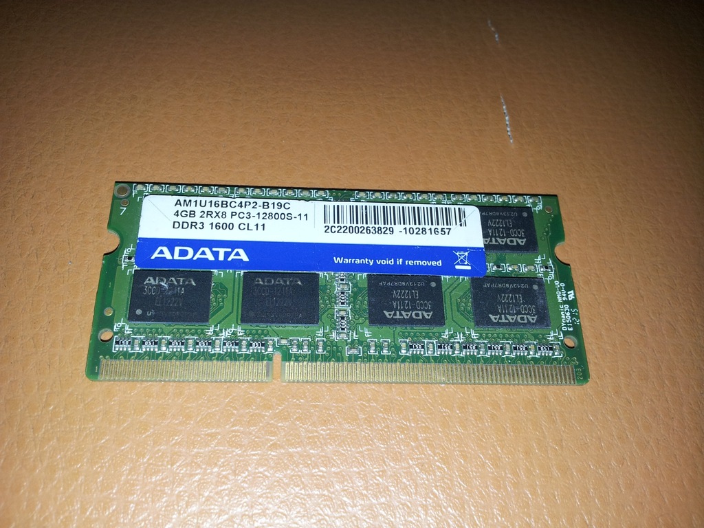 SODIMM 4GB DDR3