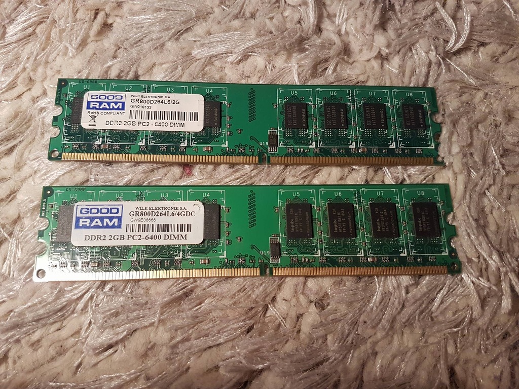 GoodRam DDR2 4GB 800MHz CL6 (GR800D264L6/2G)