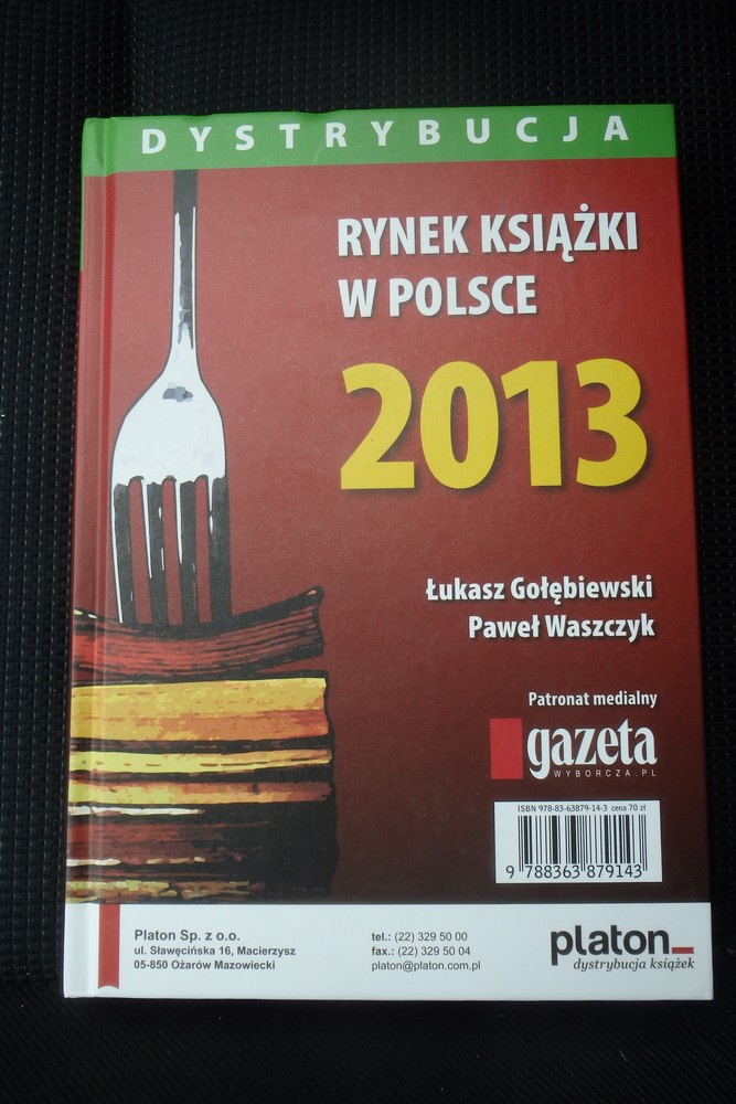 Rynek książki w polsce 2013 dystrybucja