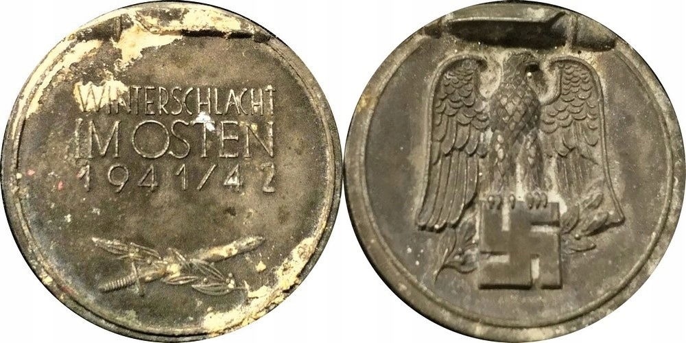 Niemcy - medal za kampanię zimową 1941-1942 !!!