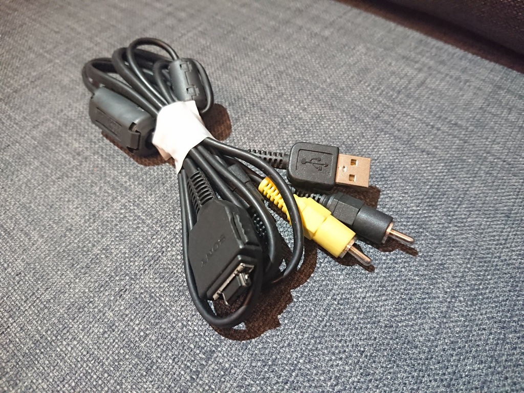 Oryginalny Kabel USB AV Sony CyberShot OKAZJA!