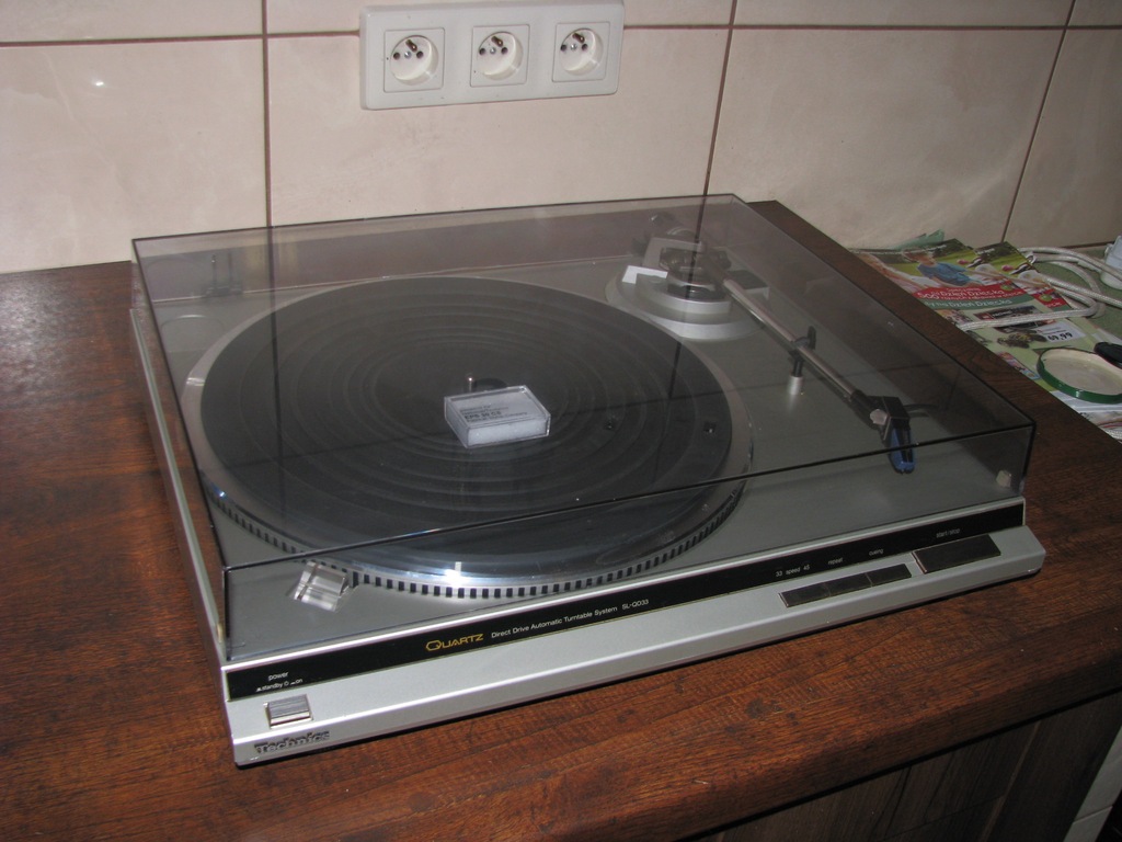 TECHNICS SL-QD33 SREBRNY NOWA IGŁA