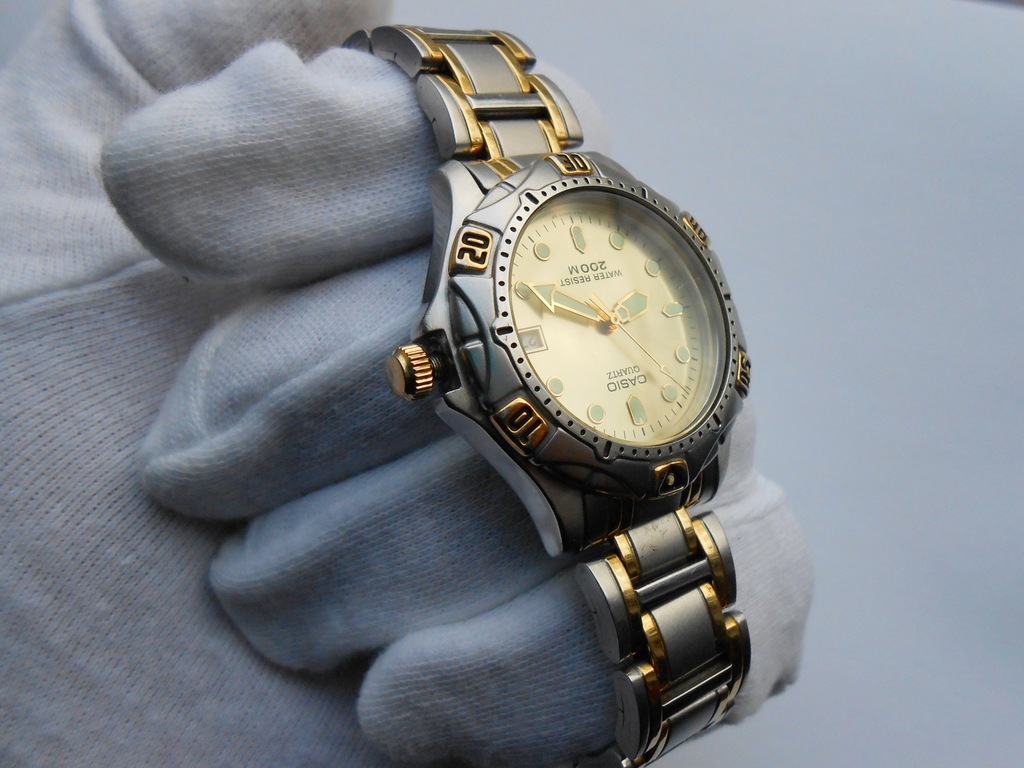 casio quartz water resist cena