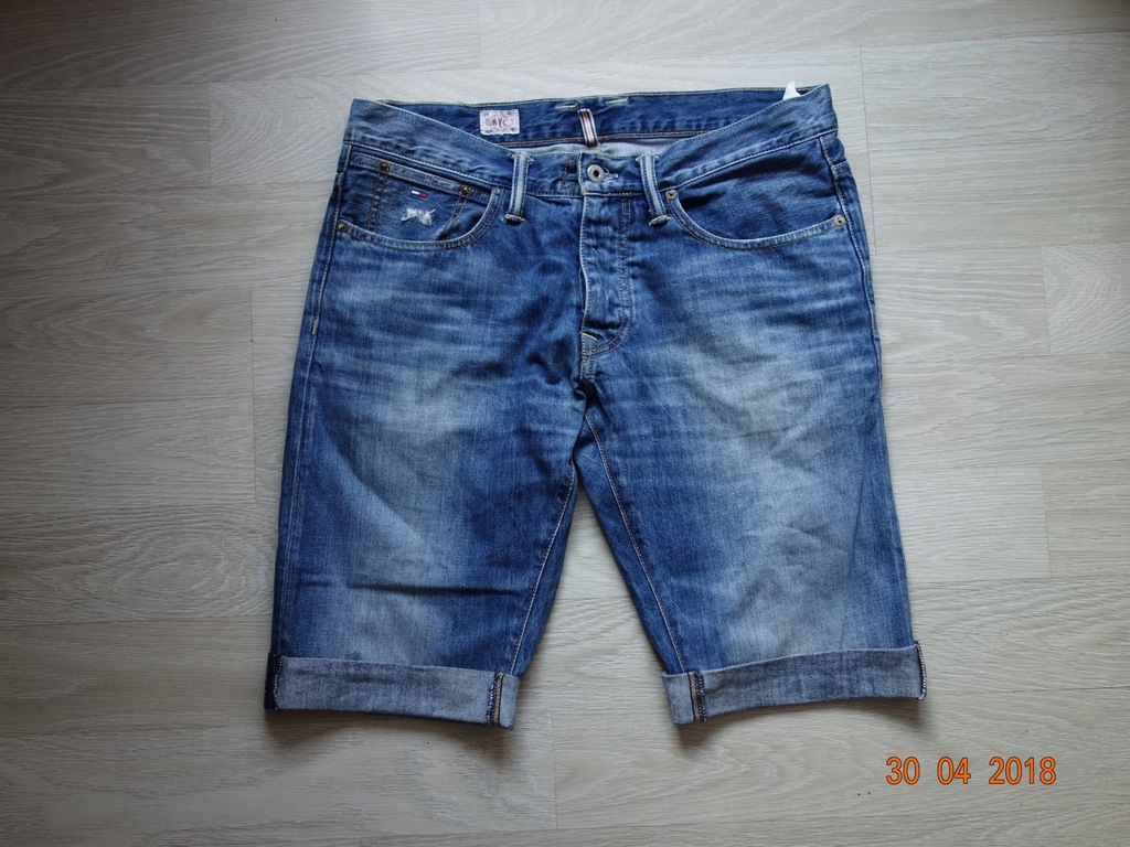 HILFIGER DENIM jeansowe spodenki 32   pas 90-95 cm