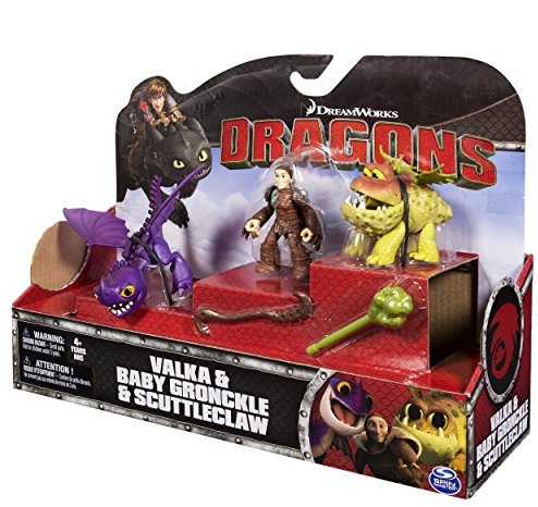 Dragons Wytresować Smoka VALKA +SZPONIAK +GRONKIEL