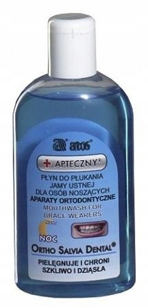 ORTHO SALVIA Dental płyn na noc 200ml