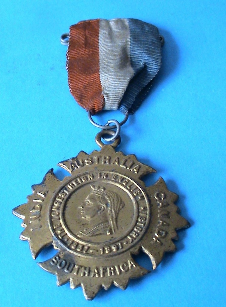Wojskowe odznaczenie Brytyjskie 1897 - RZADKOŚĆ